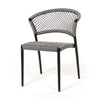 Ria Dining Side Chair Gray Rope