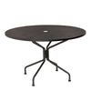 Round Mesh Top Dining Table Twilight