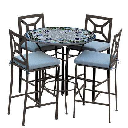 
                  Royal Hummingbird 42d Hight Dining w Milano Bar Chairs ESP SPA - Image 4
                