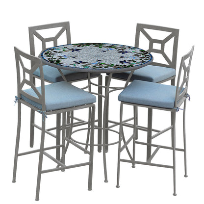 
                  Royal Hummingbird 42d Hight Dining w Milano Bar Chairs PEW SPA - Image 34
                