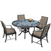 Royal Hummingbird 60d Bistro Olympia Chairs BK COCOA