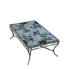 Royal Hummingbird Rec Coffee Table Pewter Frame