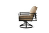 Sarasota Swivel Dining Chair Side View