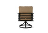 Sarasota Swivel Dining Chair Back View