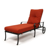 Santa Barbara Chaise Lounge Burnt Orange