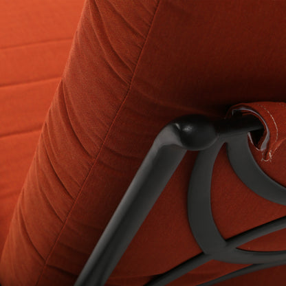 
                  Santa Barbara Chaise Lounge Canvas Brick Fabric Detail - Image 6
                