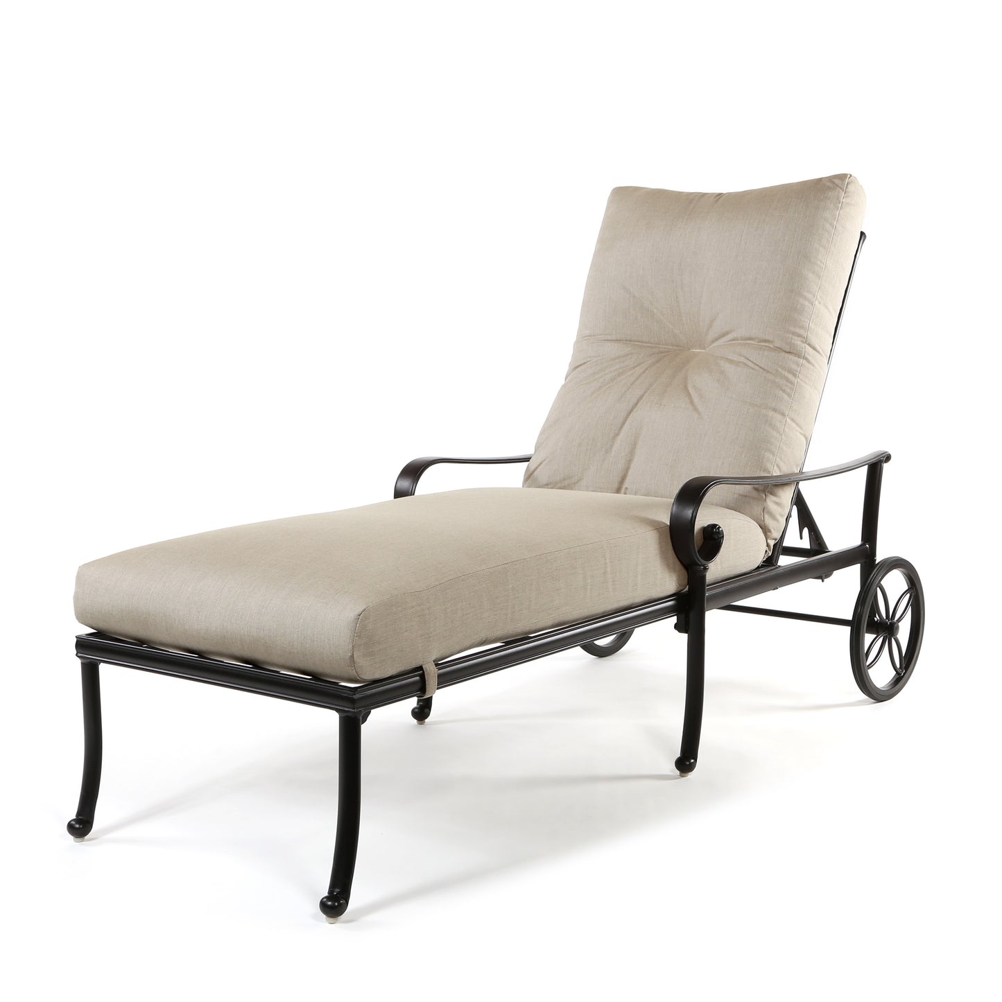 Santa Barbara Chaise Lounge Cast Ash Fabric, image 1