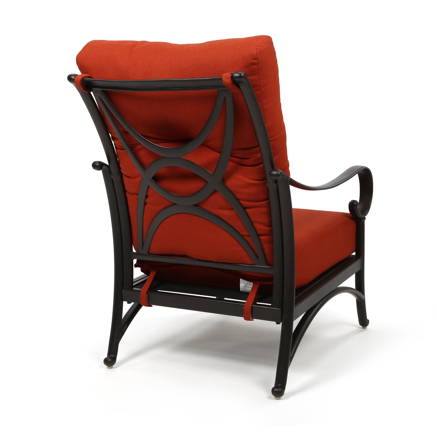 Santa Barbara Club Chair Burnt Orange Back, image 2