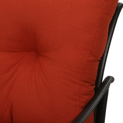 
                  Santa Barbara Club Chair Burnt Orange Detail - Image 6
                