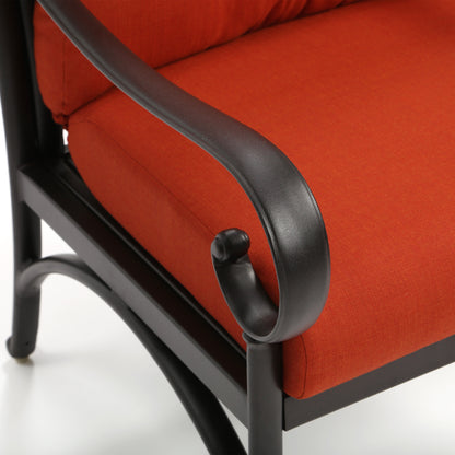 
                  Santa Barbara Dining Chair Burnt Orange Detail - Image 7
                