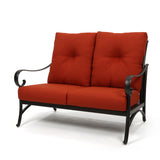 Santa Barbara Loveseat Burnt Orange
