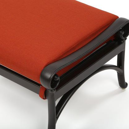 
                  Santa Barbara Ottoman Burnt Orange Detail - Image 2
                
