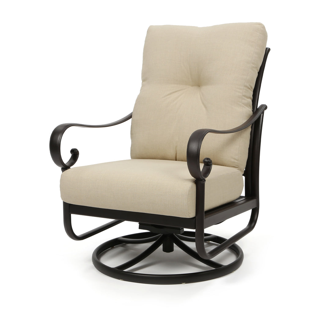 Santa Barbara Swivel Rocker Club Chair Pistachio Shell