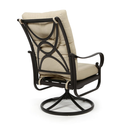 
                  Santa Barbara Swivel Rocker Dining Chair Pistachio Shell Back - Image 9
                