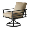 Sarasota Cushion Swivel Rocking Dining Armchair