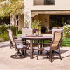 Sedona 5 Piece Sling High Back Dining Set Environmental