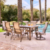 Sedona 7 Piece Sling High Back Dining Set Environmental