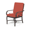 Sedona Dining Chair Canvas Terracotta Fabric