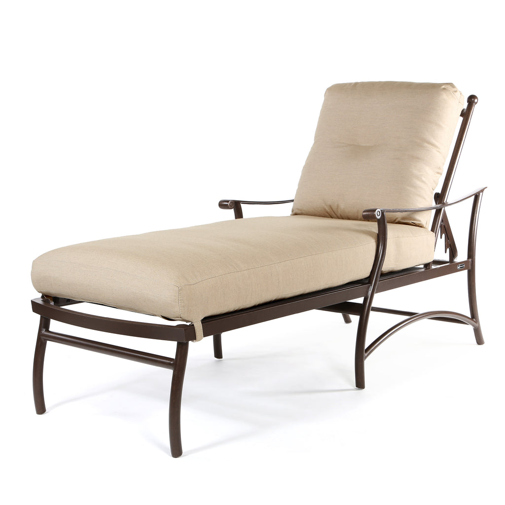 Seville Chaise Lounge Asgard Walnut Fabric