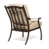 Seville Dining Chair Asgard Walnut Fabric Back