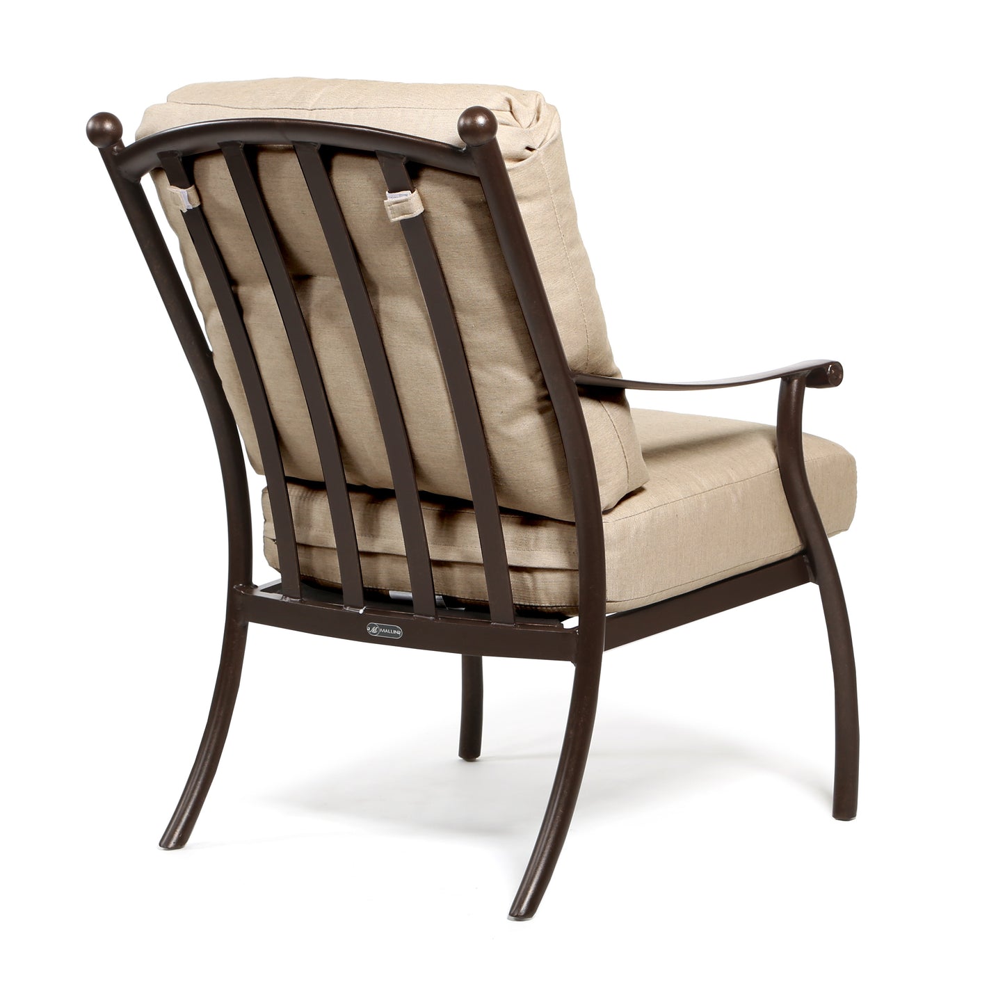 Seville Dining Chair Asgard Walnut Fabric Back, image 2