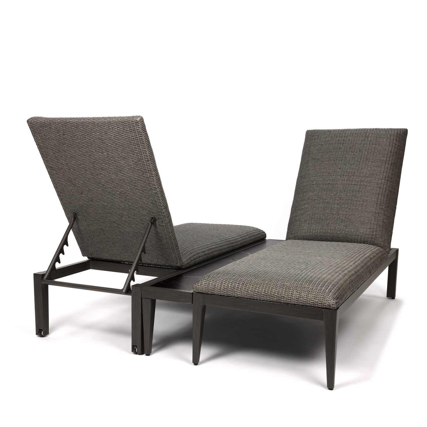 Siena 3PC Chaise Lounge + Table Set, image 2