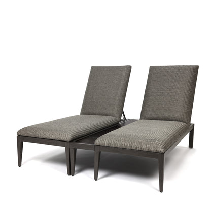 
                  Siena 3PC Chaise Lounge + Table Set - Image 2
                