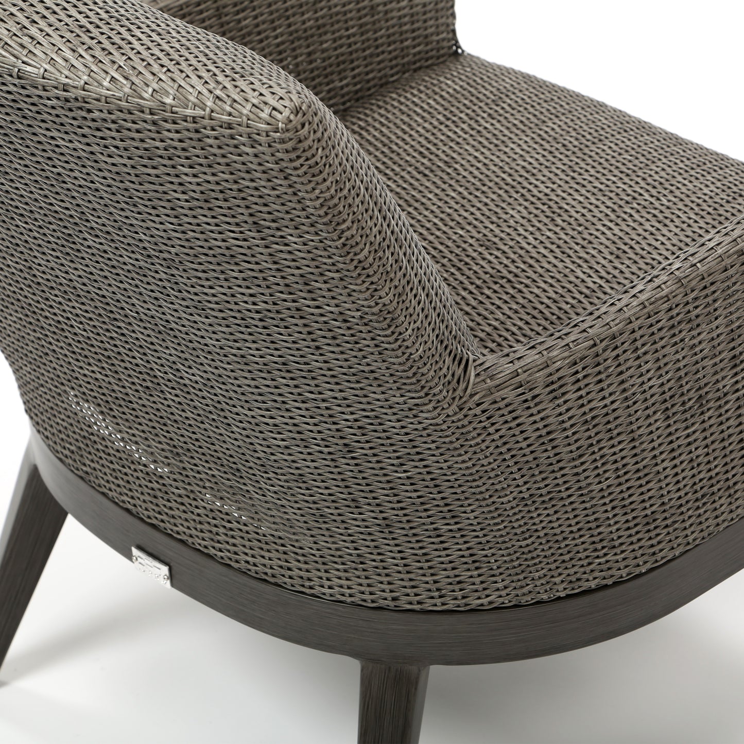 Siena Club Chair Fog Weave Detail, image 5
