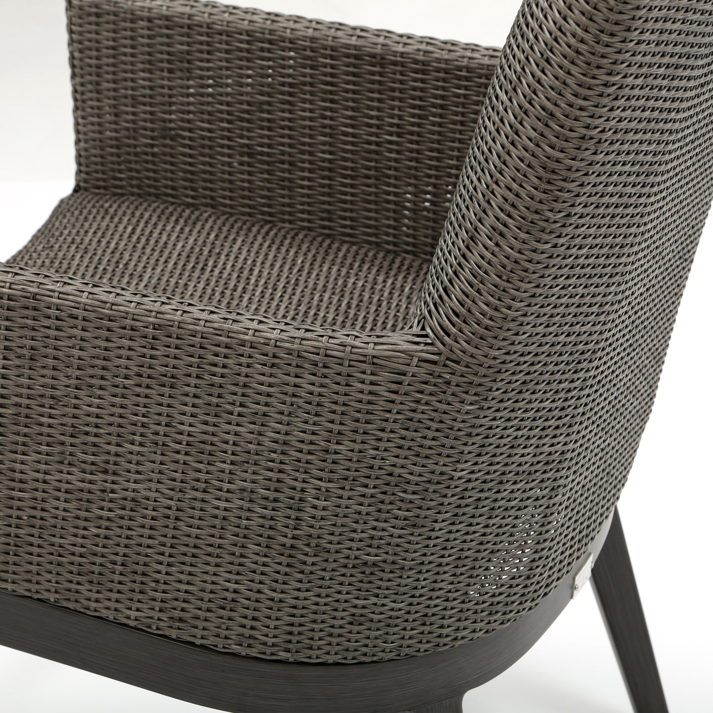 Siena Dining Arm Chair Fog Weave Detail, image 8