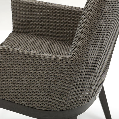 
                  Siena Dining Arm Chair Fog Weave Detail - Image 6
                