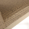 Siena Dining Side Chair Barley Weave Detail