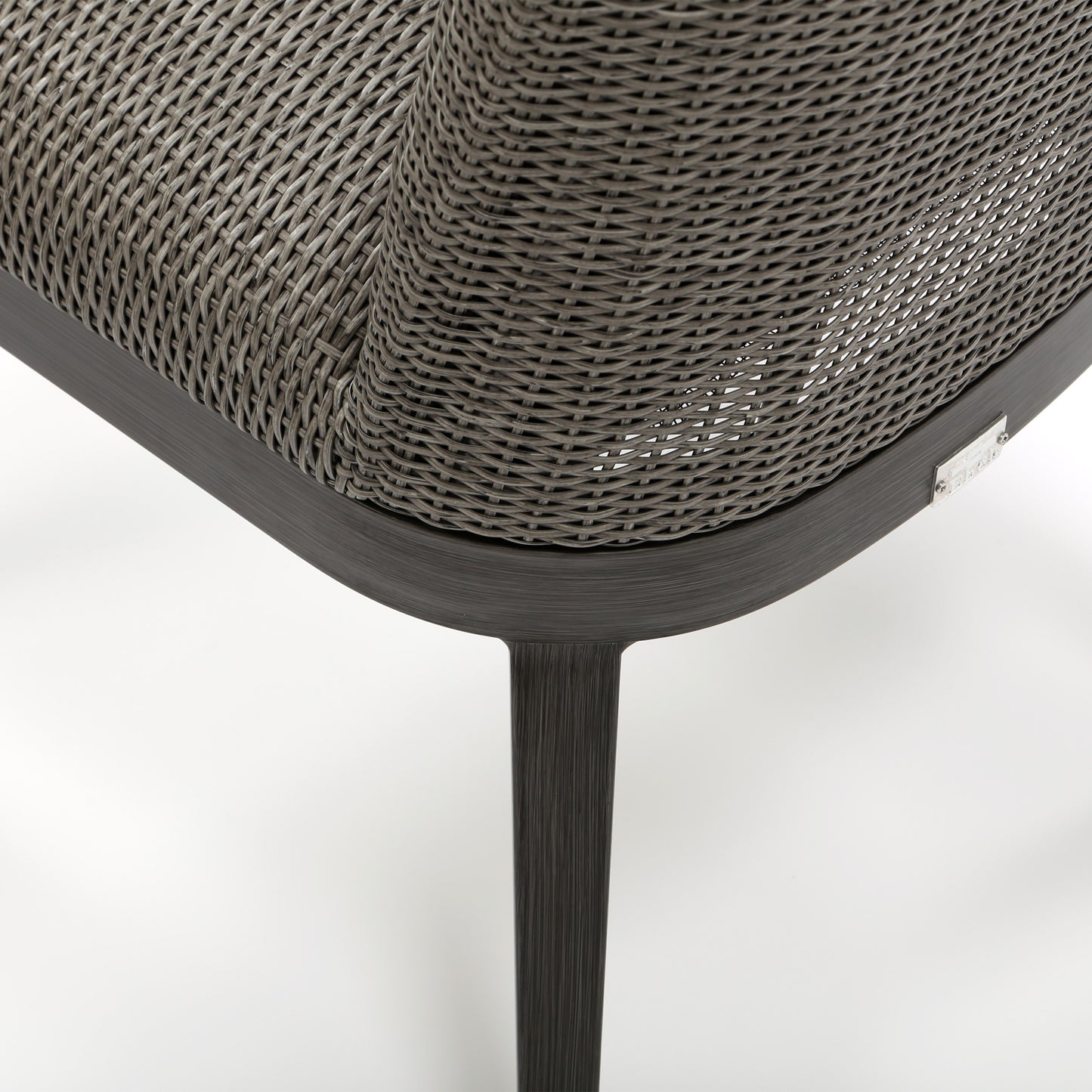 Siena Dining Side Chair Fog Weave Detail, image 10