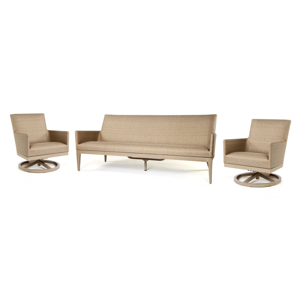 Siena Sofa Seating Set 2 Swivel Rocker Clubs