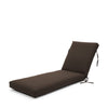 Sunbrella Chaise Lounge Cushion Canvas Java