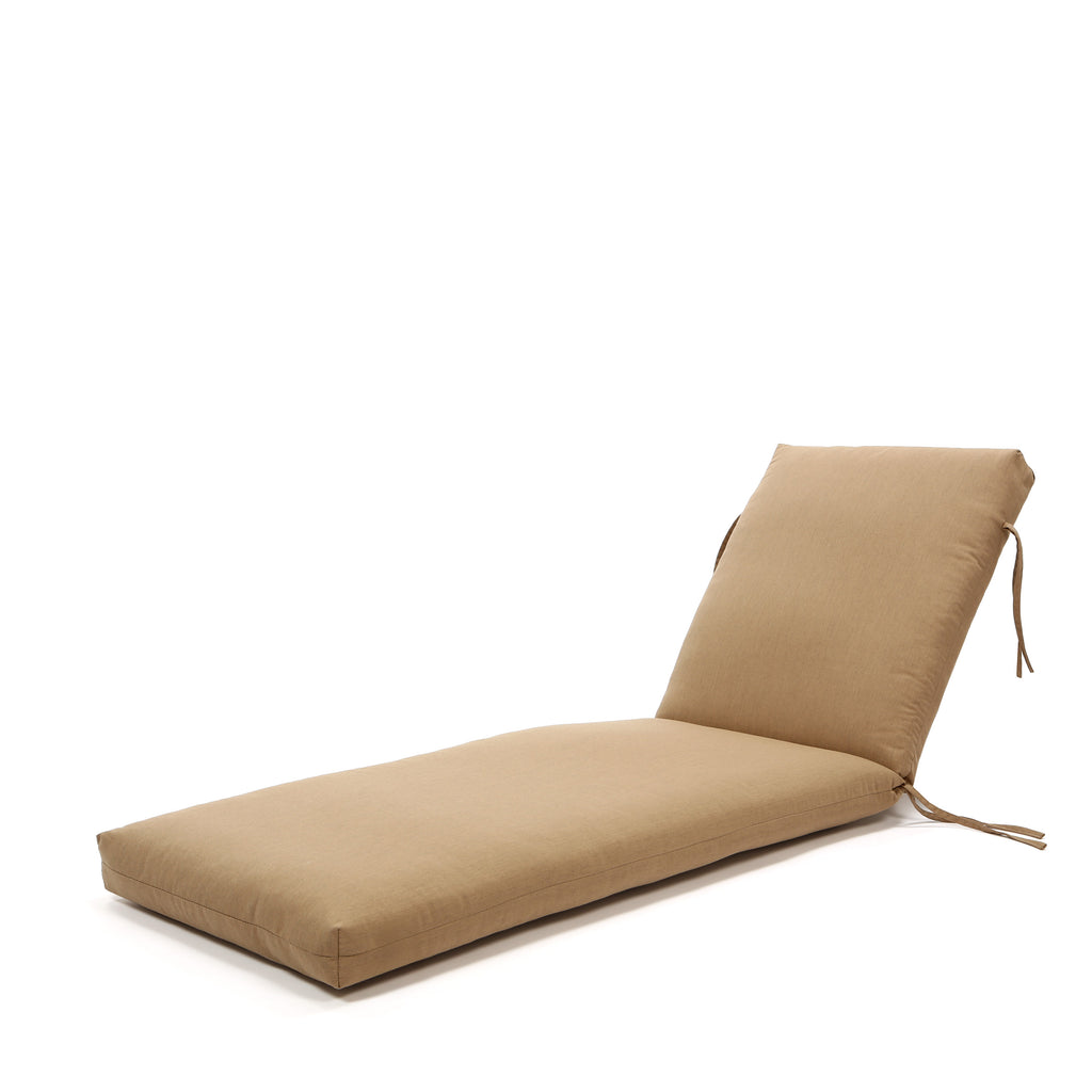 Sunbrella Chaise Lounge Cushion Heather Beige