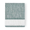 Sunbrella Crosshatch Throw Spa Folded