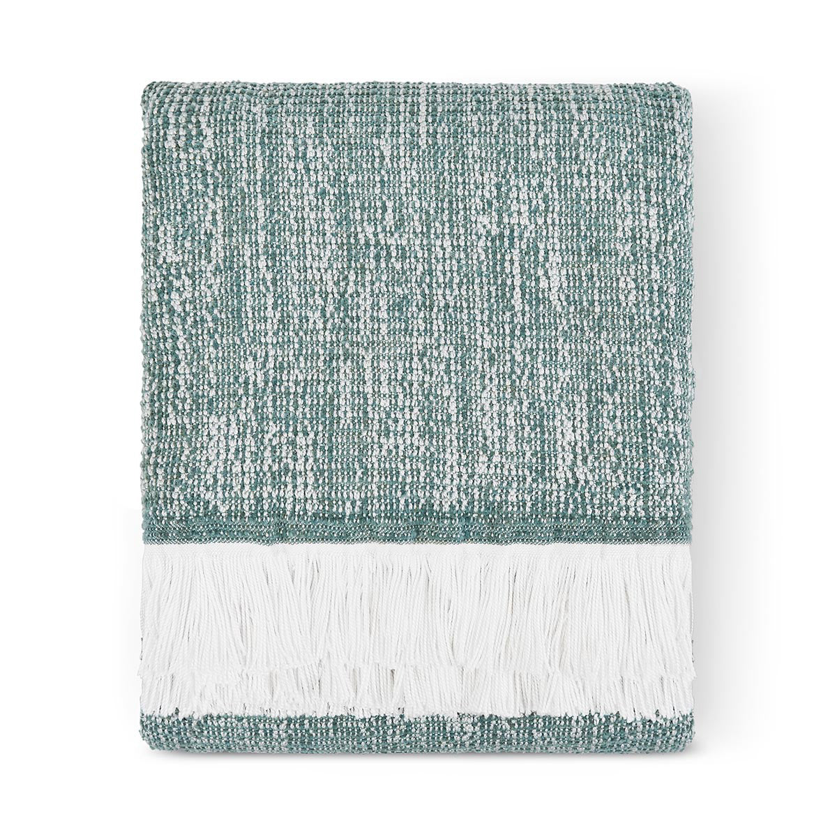 Sunbrella Crosshatch Throw Spa Folded, image 14