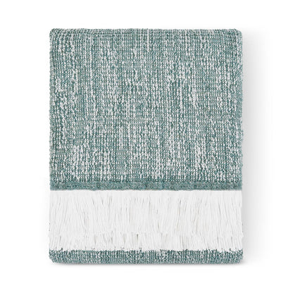 
                  Sunbrella Crosshatch Throw Spa Folded - Image 14
                