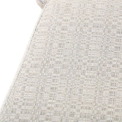 
                  Sunbrella Linen Silver Cushion Detail - Image 9
                