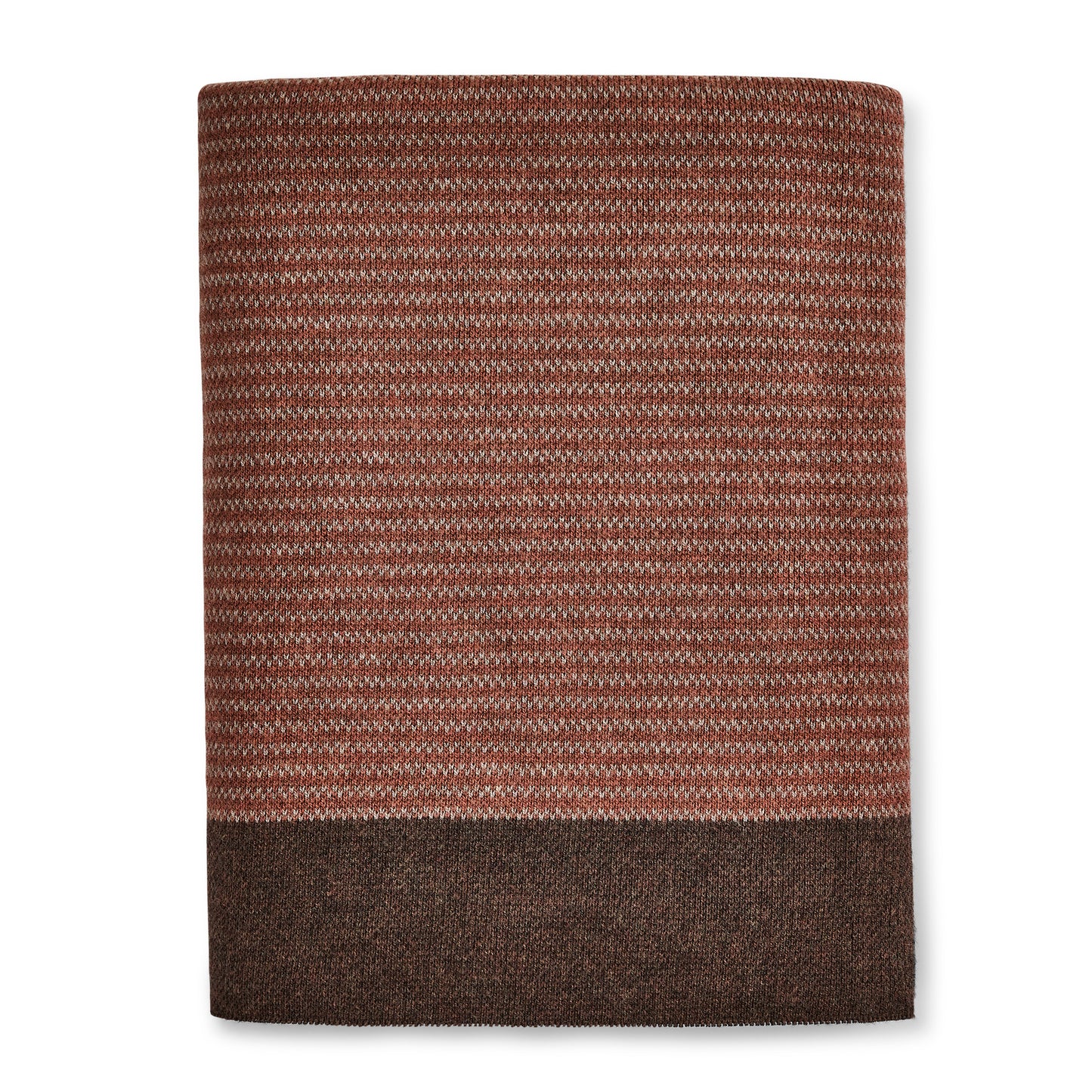 Sunbrella Signature Throw Terrace Edge Desert Folded, image 1