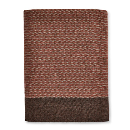 Sunbrella Signature Throw Terrace Edge Desert Folded