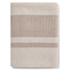Sunbrella Signature Throw Veranda Stripe Alabaster Folded 2