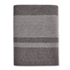 Sunbrella Signature Throw Veranda Stripe Stone Folded 2
