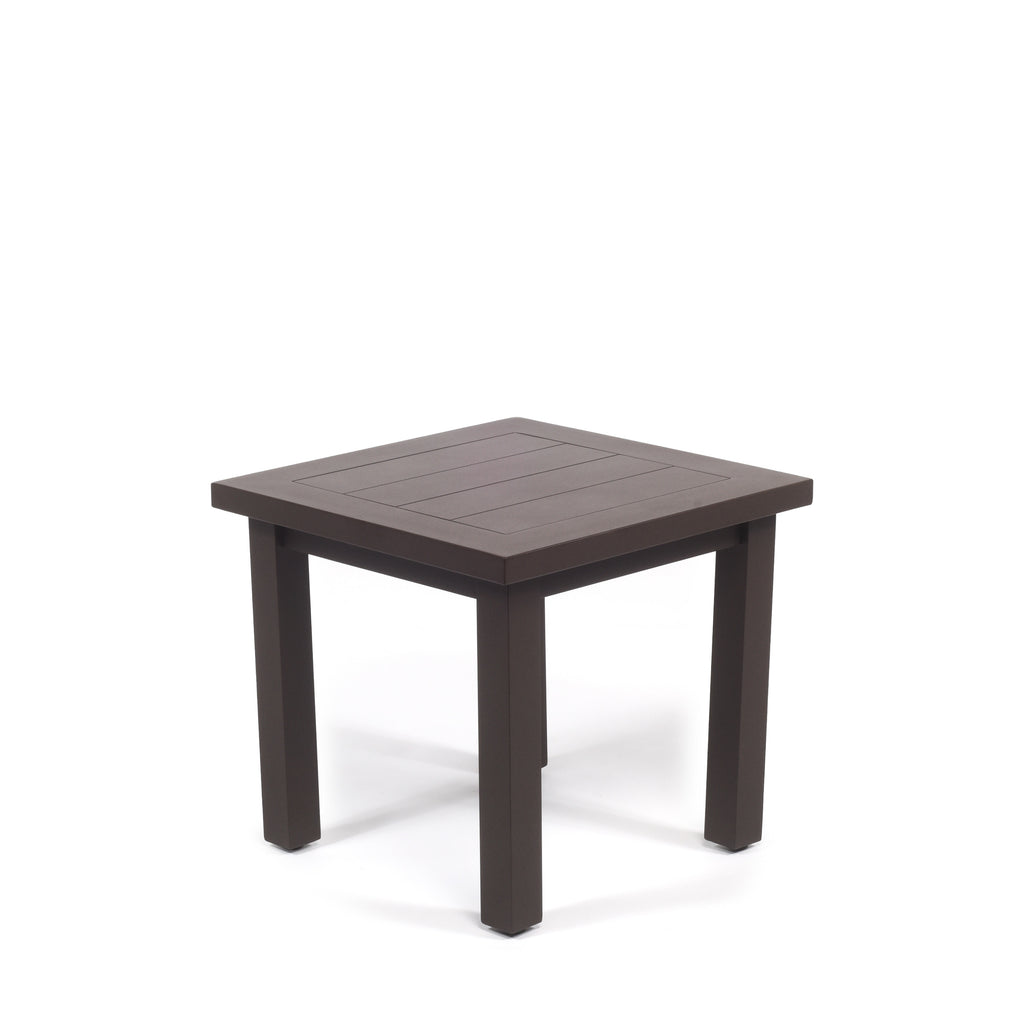 Sunvilla Barlow 24 Square Slat Top End Table