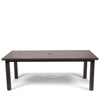 Sunvilla Barlow 82x44 Slat Top Dining Table Front