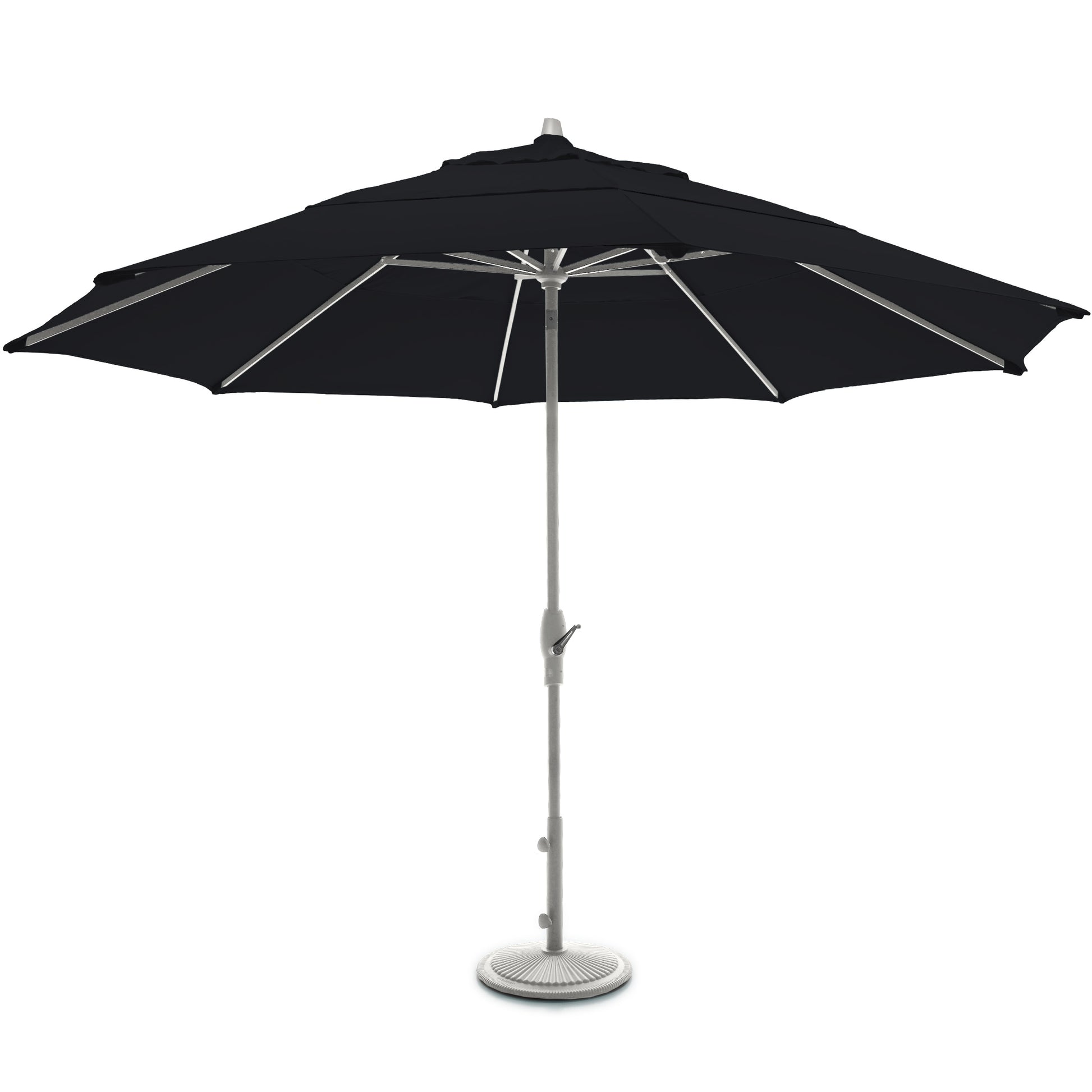 is a black patio umbrella hot 11' Patio Umbrella | Treasure Garden Market Umbrella
