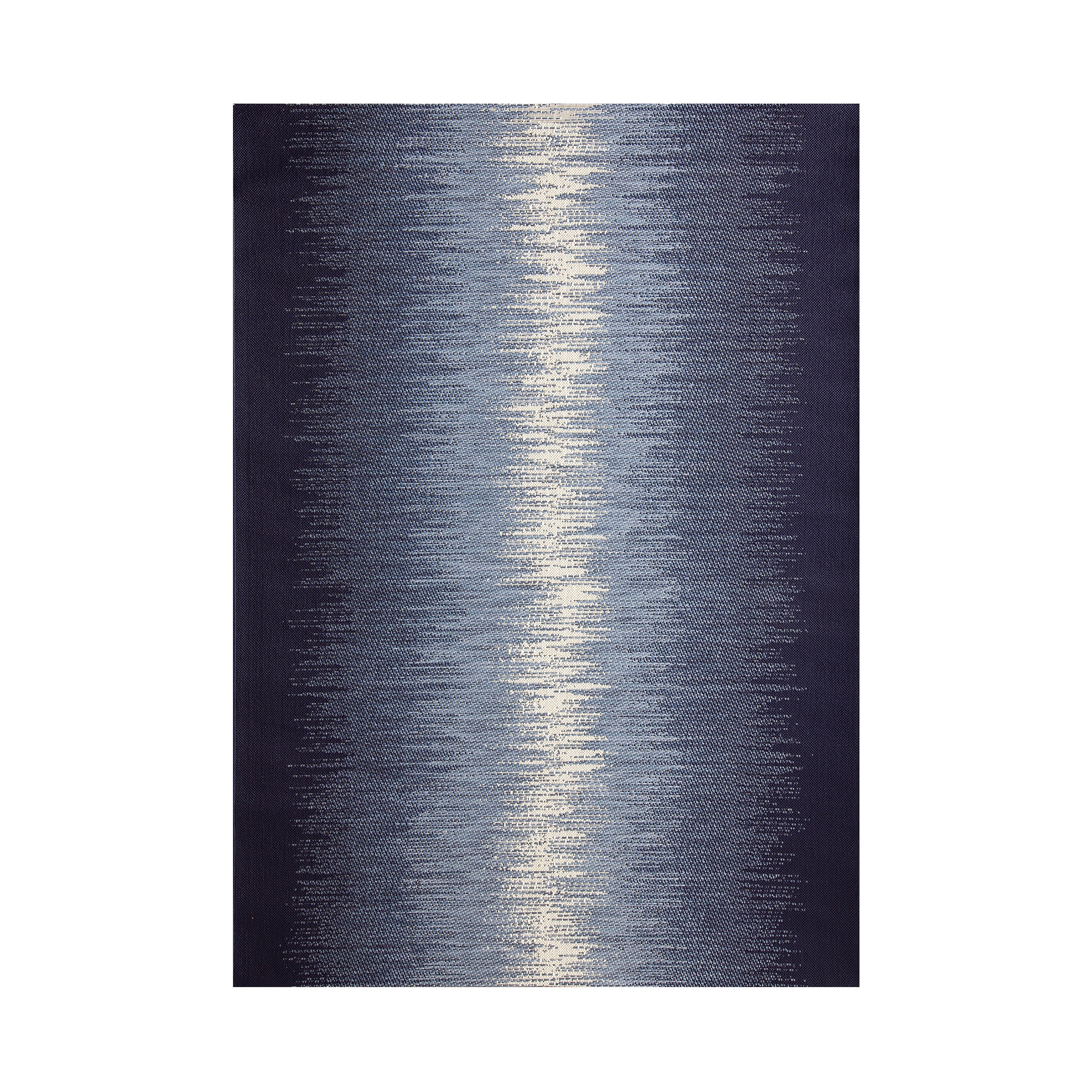 Reflections Ocean Blue Area Rug by Treasure Garden | Rugs | Today's Patio