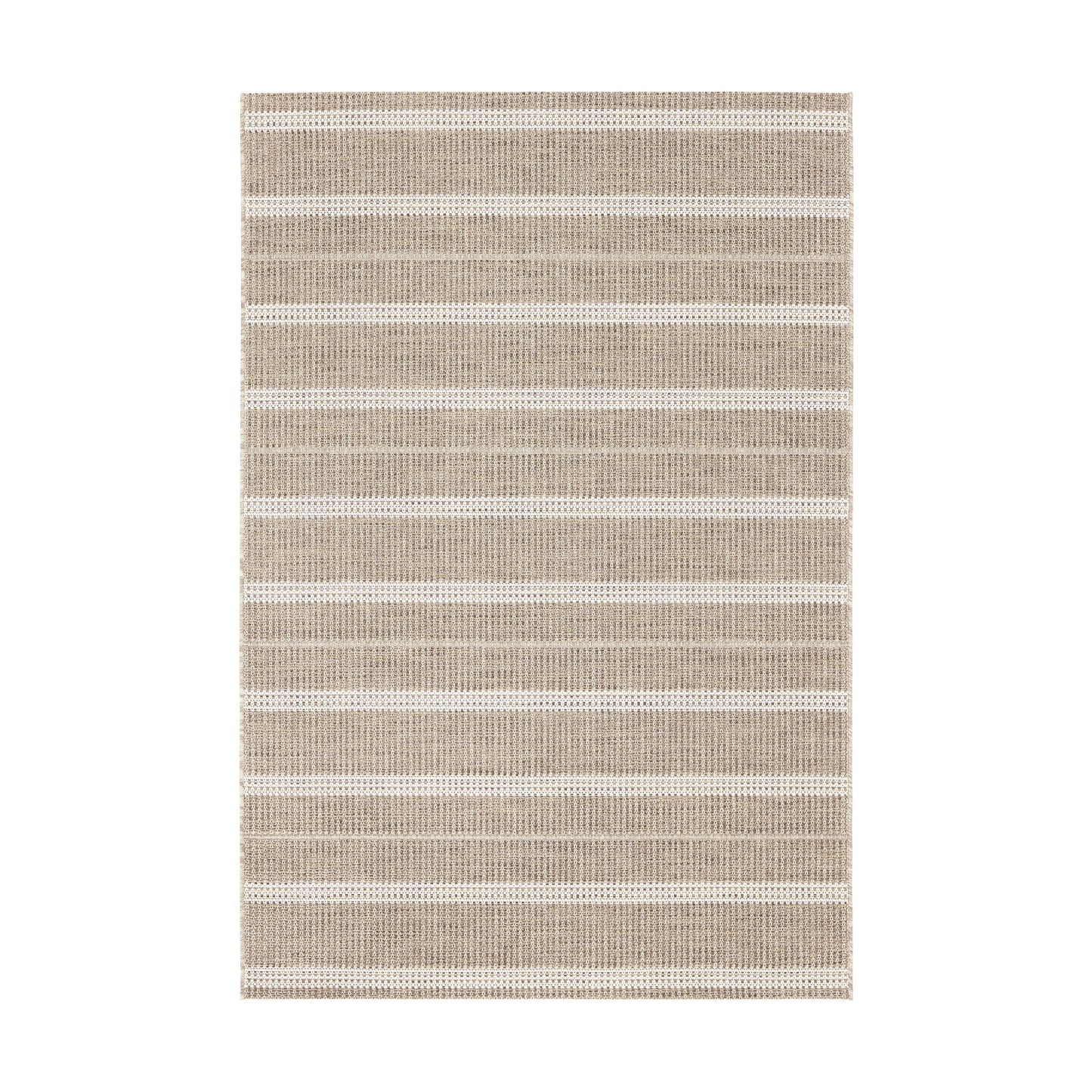 Sand Dune Textured Beige 5'3" x 7'4" Area Rug, image 1