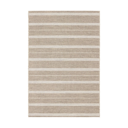 
                  Sand Dune Textured Beige 5'3" x 7'4" Area Rug - Image 1
                