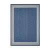 Treasure Garden 5x7 Seaside Harbour Blue Area Rug